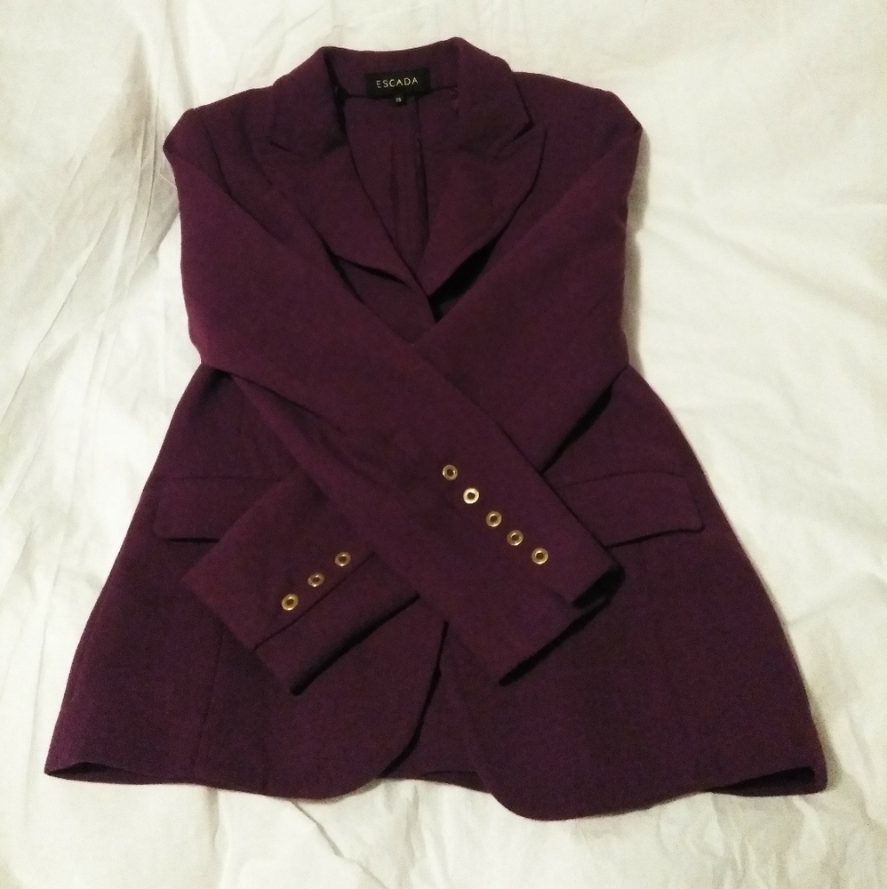 Escada Virgin Wool Blazer